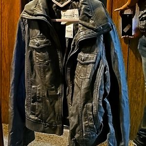 American Rag (Vegan Leather) Jacket SM